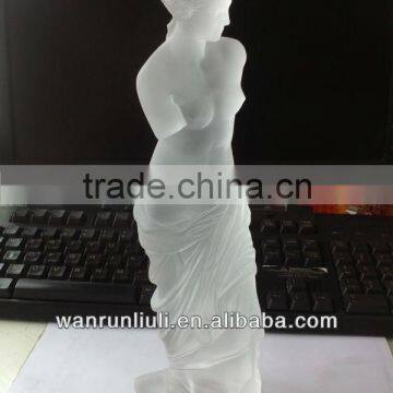 lead Crystal artificial modern Venus Figurines artworks craftsfor home or office decor