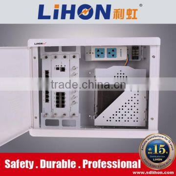 Family network indoor fiber optic distribution box