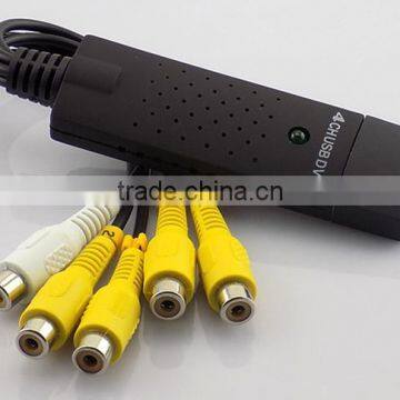 4CH USB 2.0 Video Capture Adapter DVR Card Easier Cap Card Audio AV Video Converter Capture Card Support Window XP/Vista/Win7 photo-2