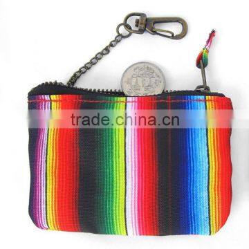 China Supplier Shenzhen Custom Cotton Canvas Zipper Pouch