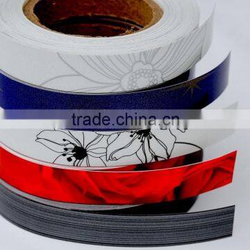 Guangzhou CCH pvc edge banding tape,0.4mm thickness edge banding china wholesale