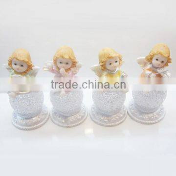 guardian angel,The fine ceramic products,Combination of music angel