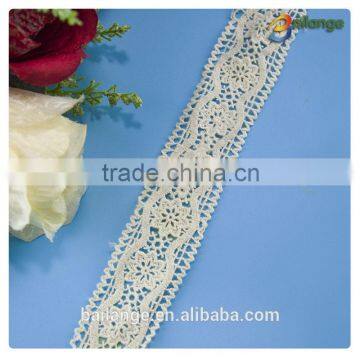 2015 wholesale garment silk lace crochet design for lady derss decorative