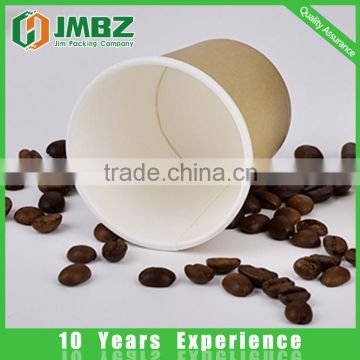 PE coated kraft paper cup for hot drinking