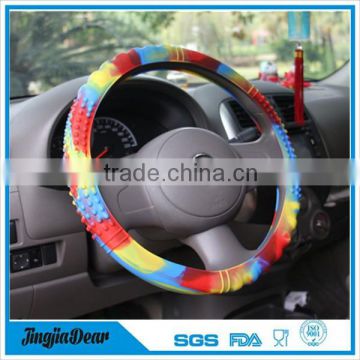 Amazon Hot sell shrink anime silicone steering wheel cover