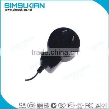 Australia PLUG 5V 1A 1000ma USB Power Adapter With FCC BS SAA C-tick Certifications photo-2