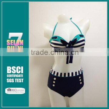 High quality italian swimwear women bikini