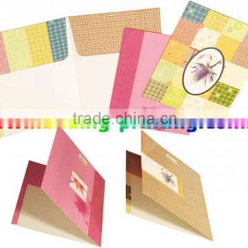 2013 High Quality Paper Presentation Folder with pocket printing