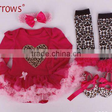 China Best Selling Products New Fashion Girls Tops Baby Long Sleeve Peplum Dress photo-4