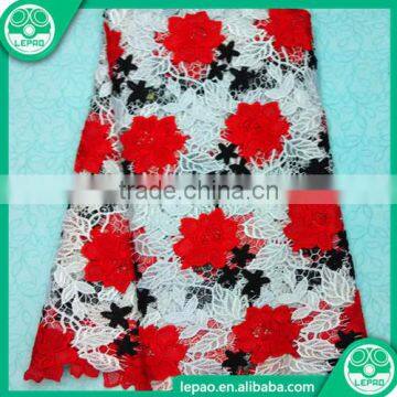 Aqua 2016 African Embroidered African Tulle Lace French Net Lace Fabric Nigerian Wedding African Lace photo-2