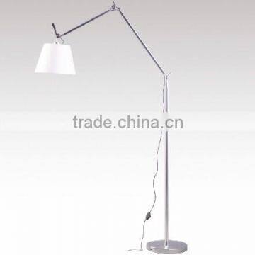 Manufacturer's modern aluminium living room floor lamp interior decorative project lighting