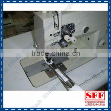 Snap ring machine for filter bag