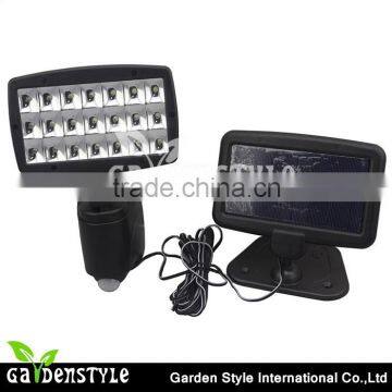 low price outdoor 21pc white high quality garden sensor lamp