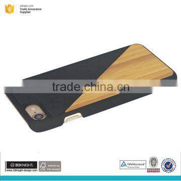 Wood Bamboo Combination Phone Case Leather Case for Iphone 7 photo-6