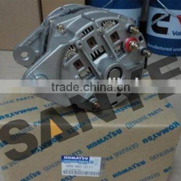 Excavator parts pc200-8 alternator 600-861-3111 from China supplier