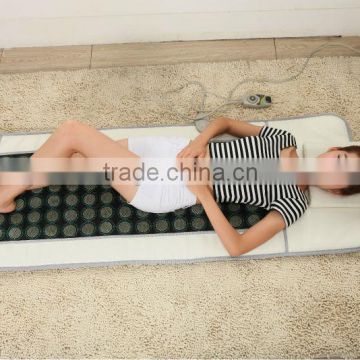 popular FIR far infrared jade stone heating mattress infrared jade stone bed mat pad jade massage for home