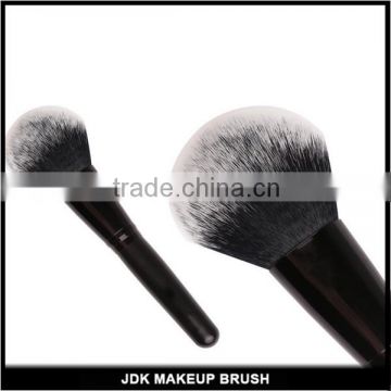 JDK black fluffy synthetic hair powder brush with factory price