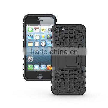 FOR Iphone SE Case Armor Case Heavy Duty Hybrid Rugged TPU Impact Kickstand Hard Cover ShockProof for Iphone 5 photo-3