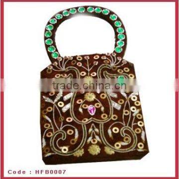 handmade embroidered silk bags