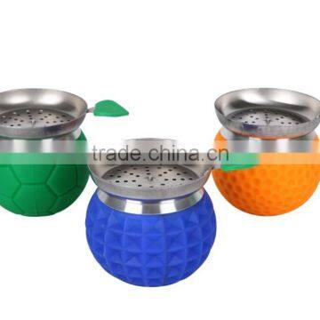 good quality ball shape silicone hoohah shisha bowl