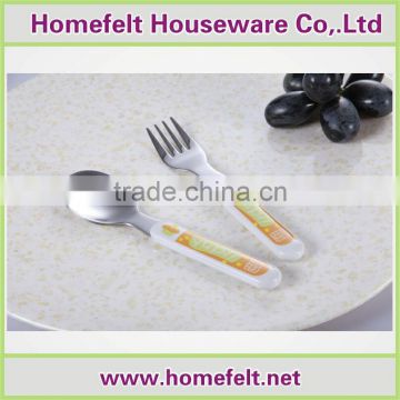 stainless steel children cutlery set in good quality