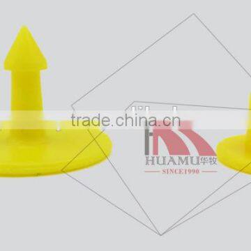 Factory Price Ear Tag 30*30 mm Yellow Ear Tag for Goat photo-2
