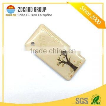 custom printable 13.56Mhz Passive HF epoxy RFID Tag