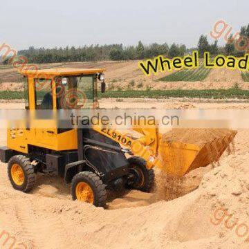 ZL910 mini wheel loader, 1 ton loader