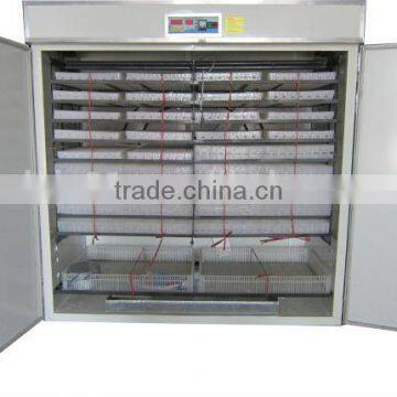 90% hatching rate Full Automatic 3168 poultry egg incubators prices