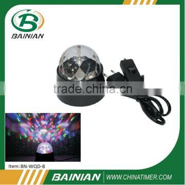 Mini LED RGB Crystal Magic Ball Bulb