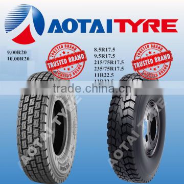 China high quality cheap yb 900 truck tyre radial truck tires 10.00r20-18pr