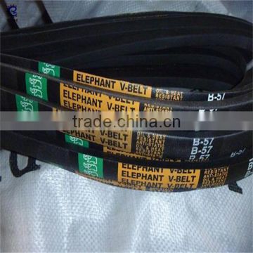 rubber B57 vee belt made in china