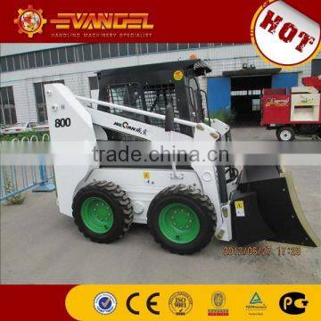 wecan 800kgs capacity loader electric skid steer loader