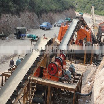 Mining production line belt conveyor mining