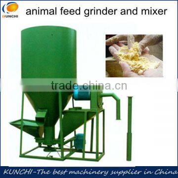 Industrial automatic animal feed mixer grinder/ animal feed grinder and mixer