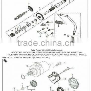 OEM Quality Bajaj Boxer Ct100 Bajaj Chetak India Bajaj Pulsar Spare Parts photo-3