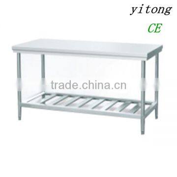 2014 new products on market antique stainless steel kitchen table