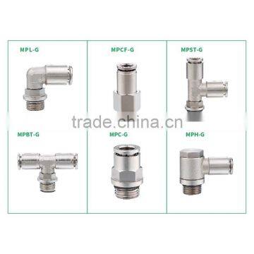 JULY Factory Brass Nickel Plated Hose Quick Fittings Air Brake Fittings photo-6