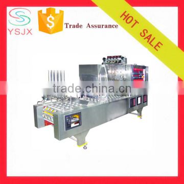 automatic fruit jelly cup filling and sealing machine line