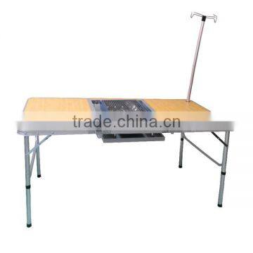 Portable Folding Outdoor BBQ Table photo-2