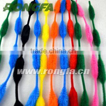 Two and Four Bump Assorted Color Packing Chenille Stem photo-2