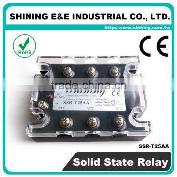 SSR-T25AA Three Phase Type AC to AC Industrial 25A AC Relay SSR photo-6