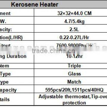 High Quality Sellers of Kerosene Heater M168 for the Winter! photo-3