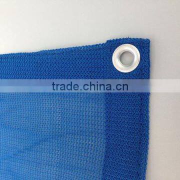 A very big discount price for HDPE sun shade netting with rings