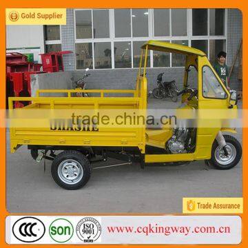 Africa 4 Stroke Engine Gasoline 3 Wheel Motorcycle With Driver Cabin for Sale photo-3