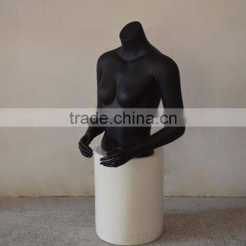 Wholesale Torso Upper Body Woman Sport Mannequin Fiberglass Female Half Body Dummy photo-2