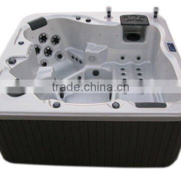 Hot Selling Freestanding Outdoor Spa Cheap Acrylic Massage Bathtub (A-410) photo-6