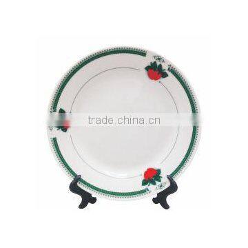 8' custom printed ceramic plate sublimation plate