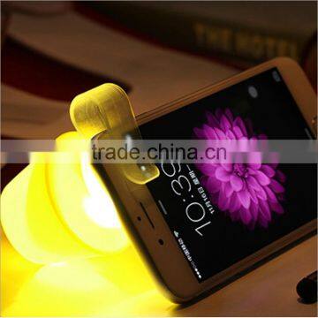 Creative Cellphone Lampshade With Holder. Portable Silicone Lamp-Chimney For Mobile Phone FlashLight photo-4