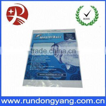 Customized Blue Paper Plastic Bag for Food